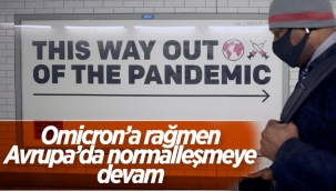 Avrupa, Omicron'la rekor vaka artışlarına rağmen salgın önlemlerini kaldırdı 