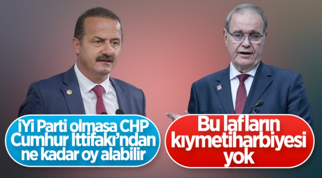 CHP'li Faik Öztrak'tan İYİ Partili Yavuz Ağıralioğlu'na: Bu lafların kıymetiharbiyesi yok 