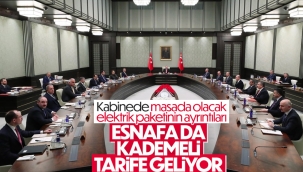 Elektrik paketindeki son çalışmalar, kabinede konuşulacak 