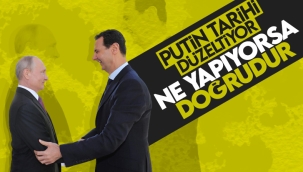 Esad rejiminden savaşa ilişkin: Rusya tarihi düzeltiyor 