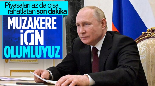 Rusya, Ukrayna ile görüşmeler için Minsk'e heyet göndermeye hazır 