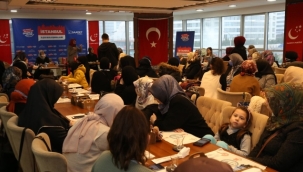 SAADET İSTANBUL, KADINLARLA BİR ARAYA GELDİ