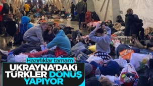 Türk vatandaşlarının Ukrayna'dan tahliyeleri başladı 