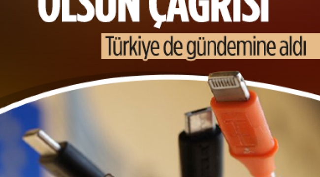 Türkiye, tek tip şarj aleti fikrini değerlendirecek 