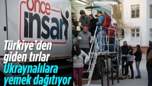 AFAD'ın mobil mutfak tırı Ukrayna'da 