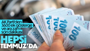 AK Parti'den 3600 ek gösterge ve asgari ücrette ek zam açıklaması 