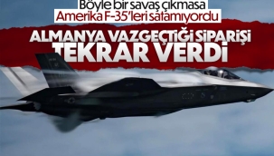 Almanya, ABD'den F-35 almaya karar verdi 