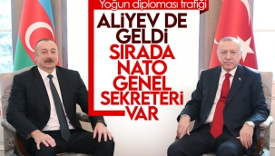 Azerbaycan Cumhurbaşkanı Aliyev Türkiye'de 