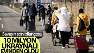 BM: Ukrayna'da 10 milyon kişi yerinden edildi 