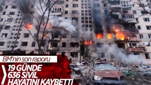 BM: Ukrayna'da 636 sivil öldü 
