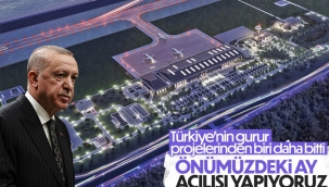 Cumhurbaşkanı Erdoğan: Rize-Artvin Havalimanı önümüzdeki ay açılıyor 