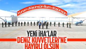 Deniz Kuvvetleri'ne 3 İHA teslim edildi 