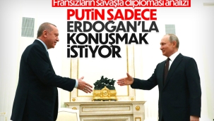 France 24: Putin, liderlerden en çok Erdoğan'ı arıyor 
