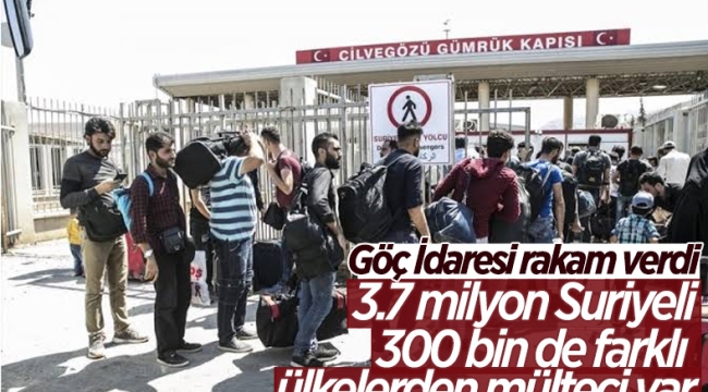 Göç İdaresi Başkanı Savaş Ünlü: Türkiye'de 3,7 milyon Suriyeli var 