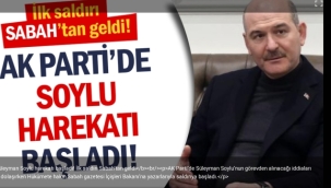 Havuz medyası Soylu'ya sahip çıkmadı Yakında Gidebilir 