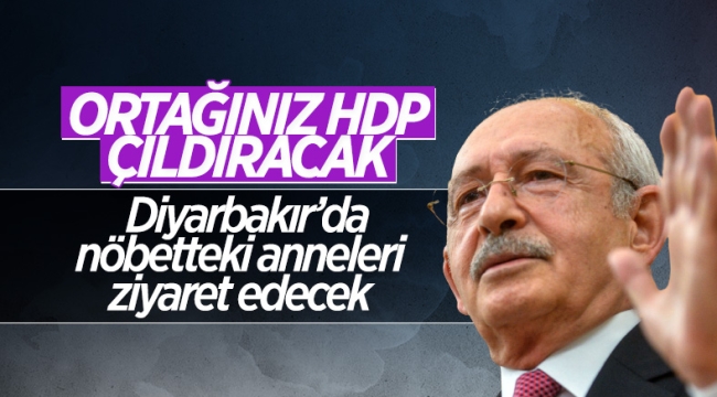 Kılıçdaroğlu'ndan Diyarbakır annelerine ziyaret 