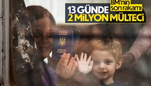 Komşu ülkelere geçen Ukraynalı sayısı 2 milyona ulaştı 
