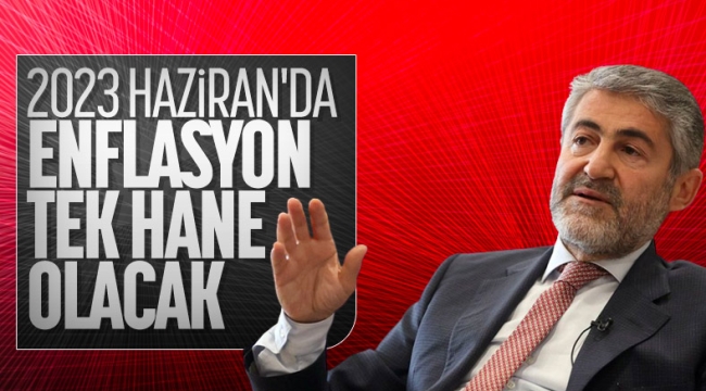 Nureddin Nebati: 2023 Haziran seçimlerine tek haneli enflasyon ile gireceğiz 