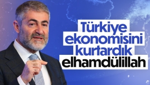 Nureddin Nebati: Faiz ve kur odağına sıkışan Türkiye'yi kurtardık elhamdülillah 