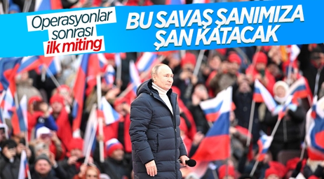 Putin, Ukrayna savaşından sonra ilk kez halka seslendi 