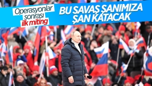 Putin, Ukrayna savaşından sonra ilk kez halka seslendi 
