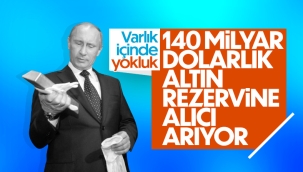 Rusya'nın altın rezervlerini kullanması zorlaşıyor 