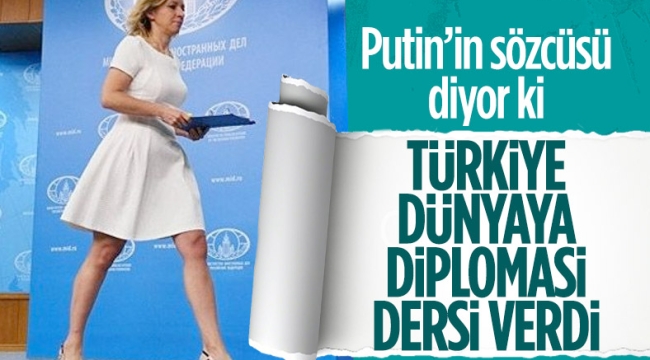 Rusya sözcüsü Zaharova: Türkiye, Ukrayna krizinde diğer ülkelere göre daha dengeli 
