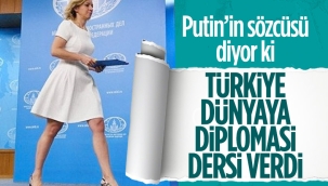 Rusya sözcüsü Zaharova: Türkiye, Ukrayna krizinde diğer ülkelere göre daha dengeli 
