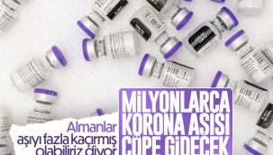 Almanya'da milyonlarca koronavirüs aşısı 'çöp' olacak 