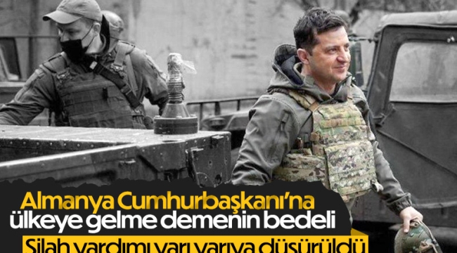 Almanya'dan Ukrayna'ya tedarik edilecek silah sayısı azaltıldı 