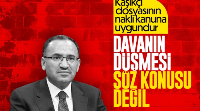 Bekir Bozdağ'dan Cemal Kaşıkçı kararı açıklaması: Nakli kanuna uygundur 