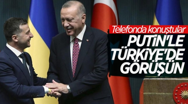 Cumhurbaşkanı Erdoğan, Zelensky ile görüştü 