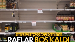 Fransa'da ayçiçek yağı sıkıntısı baş gösterdi 