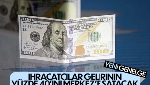 İhracatçılar döviz gelirlerinin yüzde 40'ını Merkez Bankası'na satacak 