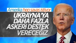 Joe Biden: Ukrayna'ya daha fazla askeri araç göndereceğiz 