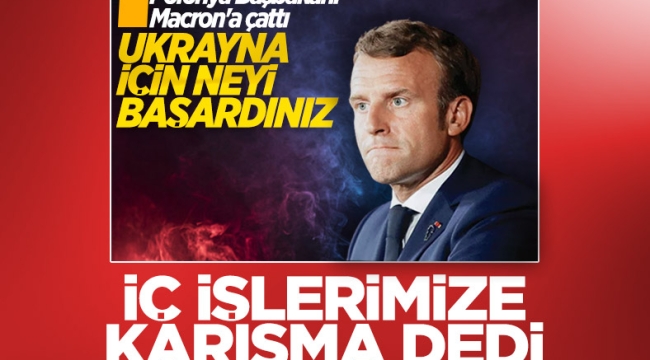 Macron'dan Polonya Başbakanı'nın eleştirilerine yanıt 