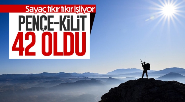 Pençe-Kilit operasyonunda öldürülen terörist sayısı 42'ye çıktı 