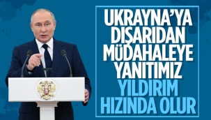 Putin: Dışarıdan Ukrayna'ya müdahale olursa yanıt veririz 