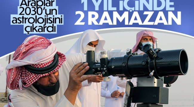 Suudi astronom: 2030'da iki kez Ramazan yaşayacağız 