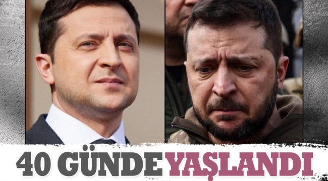 Ukrayna Devlet Başkanı Zelensky'nin yorgunluğu yüzüne yansıdı 