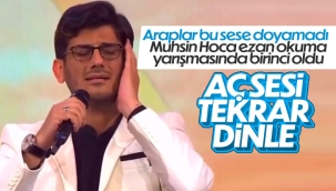 Vanlı imam okuduğu ezanla Suudi Arabistan'daki yarışmada birinci oldu 