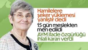 AYM: Canan Karatay'ın meslekten geçici men kararı, ifade özgürlüğünün ihlali 