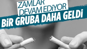Bir sigara grubundan daha zam geldi 