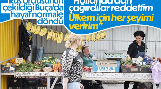 Buça'da pazar yerleri yeniden faaliyete geçti 