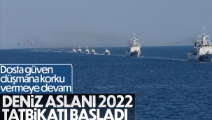 Deniz Aslanı tatbikatı 4 yıl aranın ardından başladı 