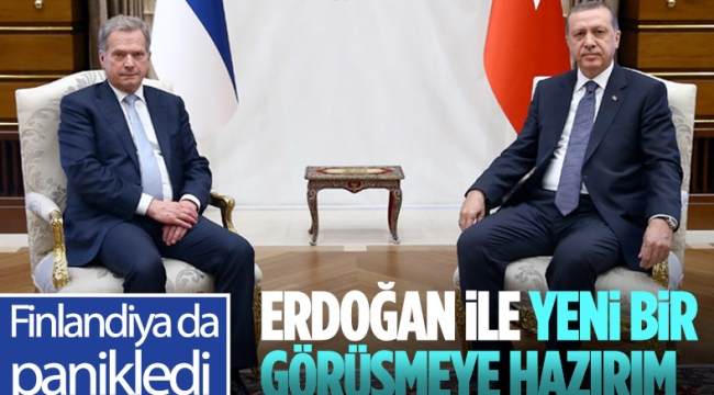 Finlandiya Cumhurbaşkanı Niinistö: Erdoğan ile yeni bir görüşme yapmaya hazırım 