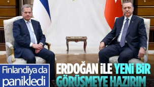 Finlandiya Cumhurbaşkanı Niinistö: Erdoğan ile yeni bir görüşme yapmaya hazırım 
