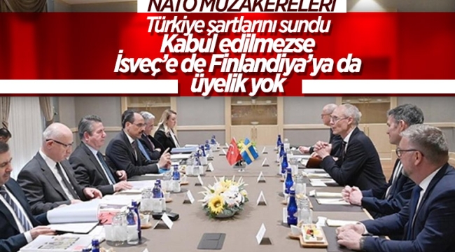 Finlandiya ve İsveç heyetleri ile görüşme sona erdi