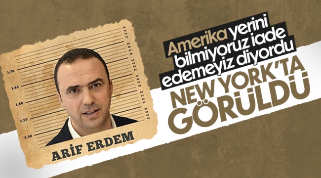 Firari FETÖ'cü Arif Erdem New York'ta 