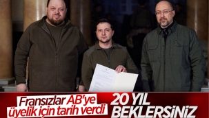 Fransa'dan Ukrayna'nın AB üyeliği süreci hakkında açıklama 